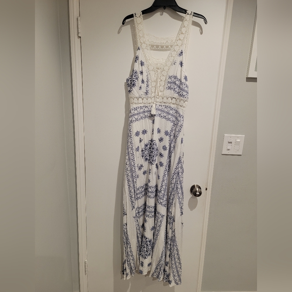 Romeo and Juliet crochet maxi dress